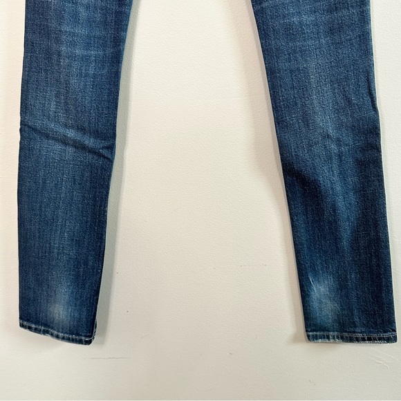 Vigoss Studio | The New York Dark Wash Low Rise Skinny Jean | Size 3/4 - Picture 8 of 14
